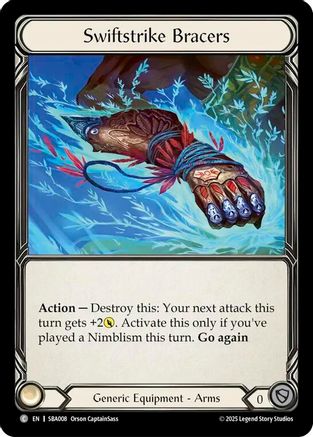 Image of Swiftstrike Bracers (SBA008) - Silver Age Chapter 3