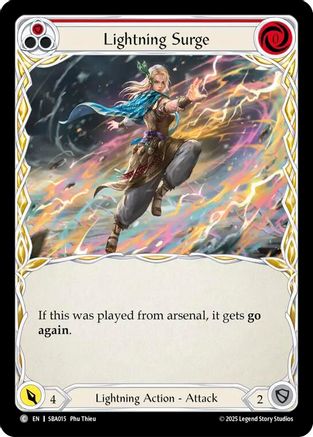 Image of Lightning Surge (Red) (SBA015) - Silver Age Chapter 3