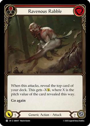 Image of Ravenous Rabble (Red) (SBA017) - Silver Age Chapter 3