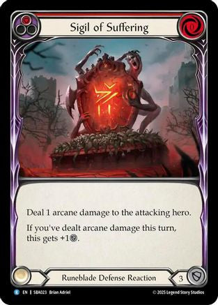 Image of Sigil of Suffering (Red) (SBA023) - Silver Age Chapter 3