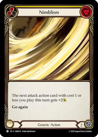 Image of Nimblism (Yellow) (SBA033) - Silver Age Chapter 3