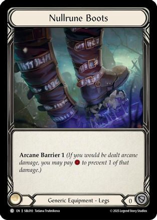 Image of Nullrune Boots (SBL010) - Silver Age Chapter 3