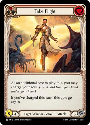 Image of Take Flight (Red) (SBL018) - Silver Age Chapter 3