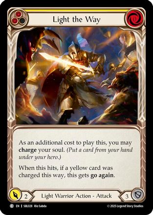 Image of Light the Way (Yellow) (SBL028) - Silver Age Chapter 3