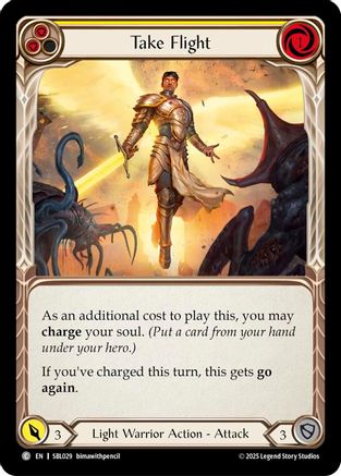 Image of Take Flight (Yellow) (SBL029) - Silver Age Chapter 3