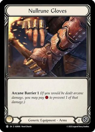 Image of Nullrune Gloves (SGB006) - Silver Age Chapter 3