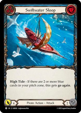 Image of Swiftwater Sloop (Blue) (SGB026) - Silver Age Chapter 3
