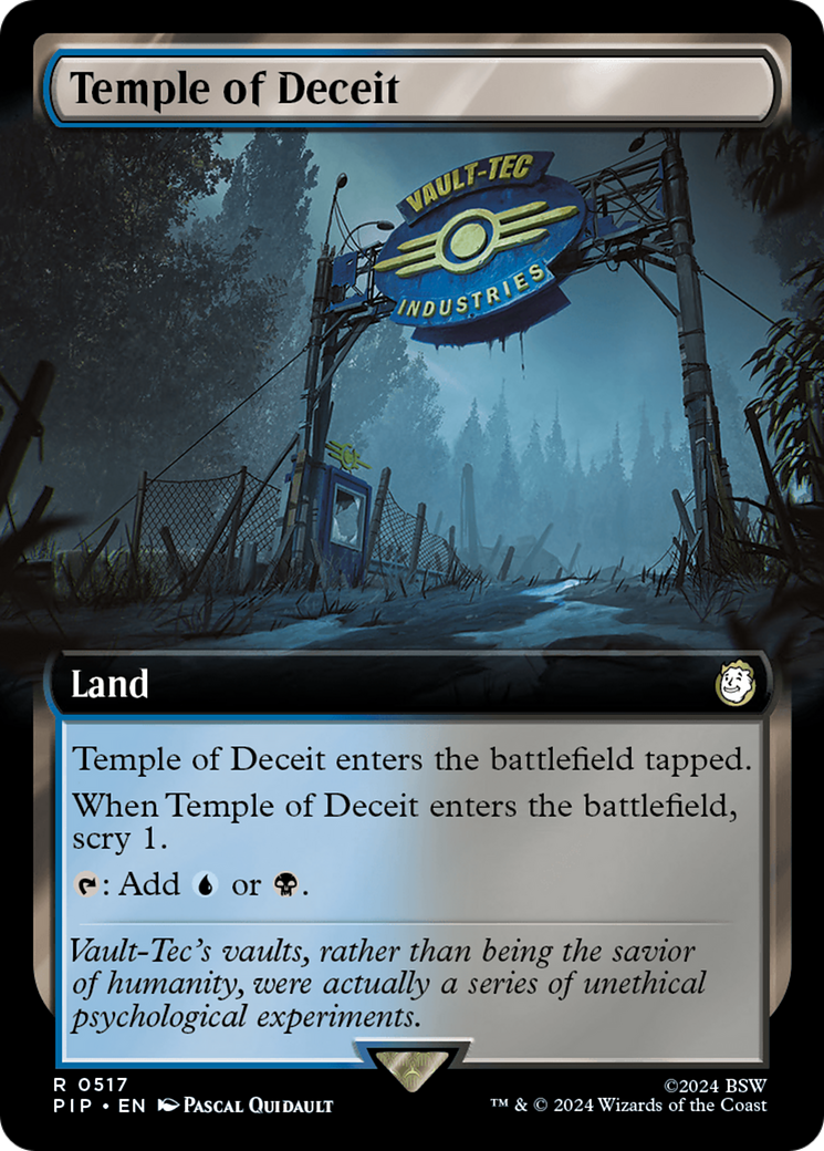 Image of Temple of Deceit (Extended Art) [Fallout]