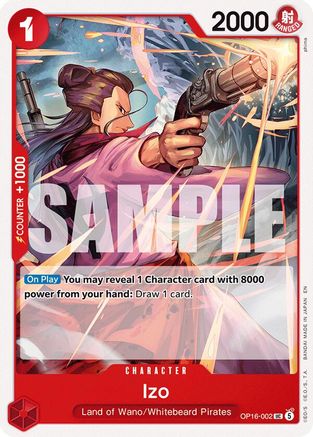 Image of Izo (OP16-002) - The Time of Battle