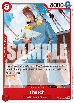 Image of Thatch (OP16-005) - The Time of Battle