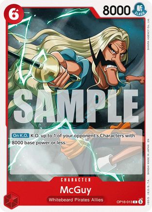 Image of McGuy (OP16-013) - The Time of Battle