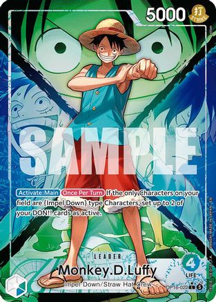 Image of Monkey.D.Luffy (022) (Alternate Art) (OP16-022) - The Time of Battle Foil