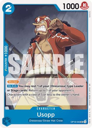 Image of Usopp (OP16-043) - The Time of Battle