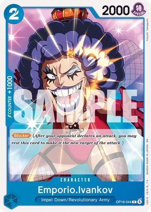 Image of Emporio.Ivankov (044) (OP16-044) - The Time of Battle