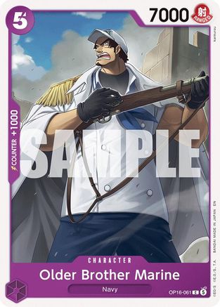 Image of Older Brother Marine (OP16-061) - The Time of Battle