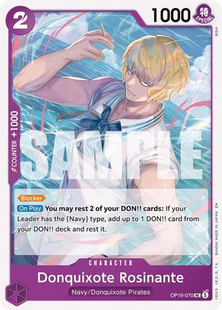 Image of Donquixote Rosinante (OP16-070) - The Time of Battle