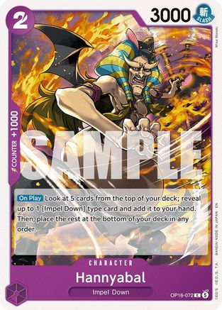 Image of Hannyabal (OP16-072) - The Time of Battle