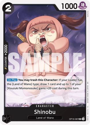 Image of Shinobu (OP16-087) - The Time of Battle