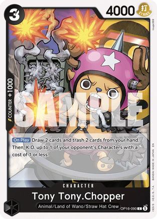 Image of Tony Tony.Chopper (OP16-090) - The Time of Battle
