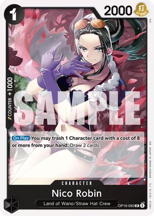 Image of Nico Robin (OP16-092) - The Time of Battle