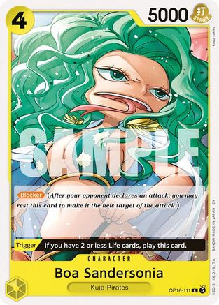 Image of Boa Sandersonia (OP16-111) - The Time of Battle