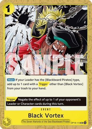 Image of Black Vortex (OP16-115) - The Time of Battle