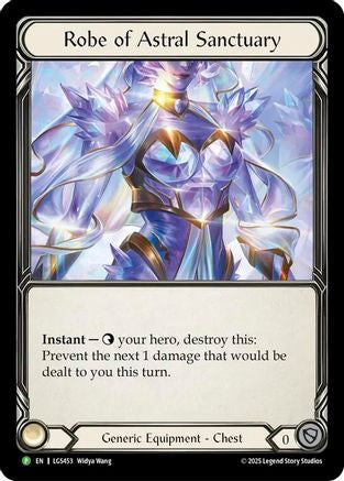 Image of Robe Of Astral Sanctuary (LGS453) - Flesh and Blood: Promo Cards Cold Foil