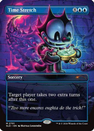 Image of Time Stretch (2701) (SLD-2701) - Secret Lair Drop Series Foil