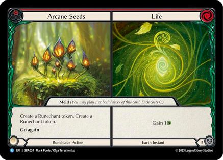 Image of Arcane Seeds // Life (SBA024) - Silver Age Chapter 3