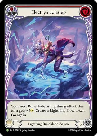Image of Electryn Joltstep (Red) (GEM154) - Gem Pack 5