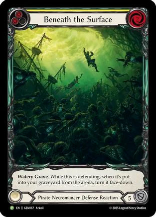 Image of Beneath the Surface (Yellow) (GEM167) - Gem Pack 5