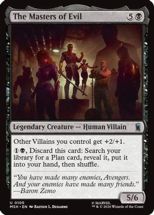Image of The Masters of Evil (MSH-105) - Marvel Super Heroes