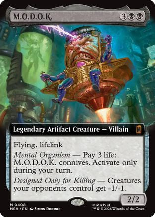 Image of M.O.D.O.K. (Extended Art) (MSH-408) - Marvel Super Heroes