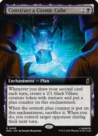 Image of Construct a Cosmic Cube (Extended Art) (MSH-406) - Marvel Super Heroes