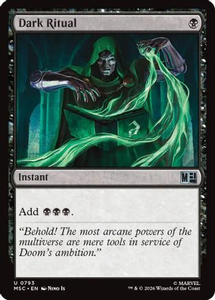 Image of Dark Ritual (MSC-793) - Commander: Marvel Super Heroes