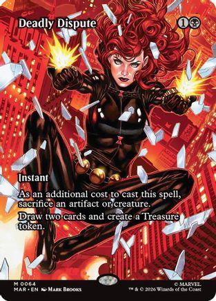 Image of Deadly Dispute (Borderless) (MAR-064) - Marvel Universe Eternal-Legal