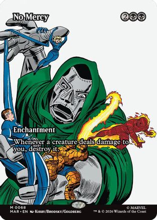 Image of No Mercy (Borderless) (MAR-068) - Marvel Universe Eternal-Legal