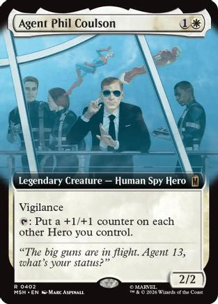 Image of Agent Phil Coulson (Extended Art) (MSH-402) - Marvel Super Heroes