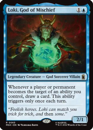 Image of Loki, God of Mischief (MSH-065) - Marvel Super Heroes