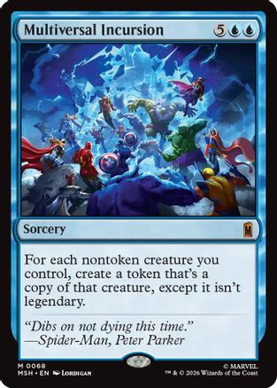 Image of Multiversal Incursion (MSH-068) - Marvel Super Heroes