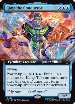 Image of Kang the Conqueror (Extended Art) (MSH-403) - Marvel Super Heroes Foil