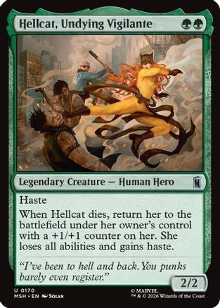 Image of Hellcat, Undying Vigilante (MSH-170) - Marvel Super Heroes