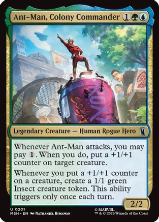 Image of Ant-Man, Colony Commander (MSH-201) - Marvel Super Heroes
