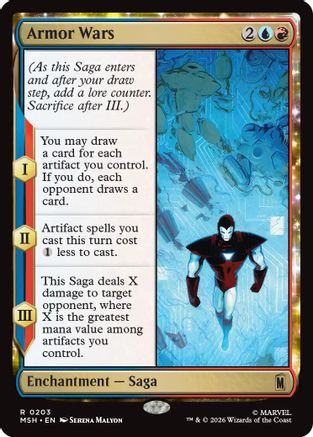 Image of Armor Wars (MSH-203) - Marvel Super Heroes