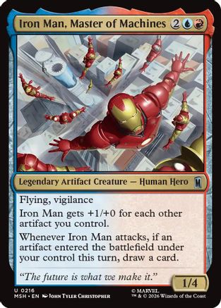 Image of Iron Man, Master of Machines (MSH-216) - Marvel Super Heroes
