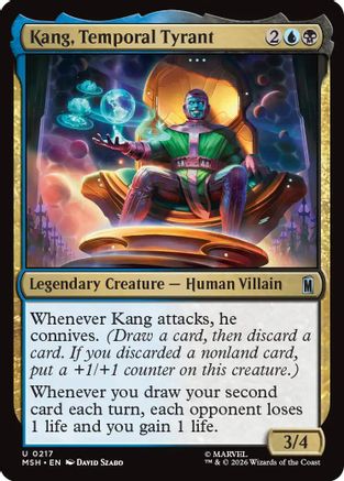 Image of Kang, Temporal Tyrant (MSH-217) - Marvel Super Heroes