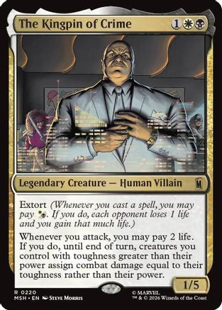 Image of The Kingpin of Crime (MSH-220) - Marvel Super Heroes