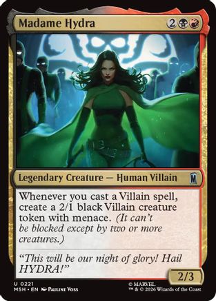 Image of Madame Hydra (MSH-221) - Marvel Super Heroes