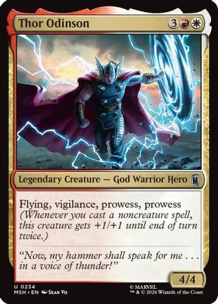 Image of Thor Odinson (MSH-234) - Marvel Super Heroes