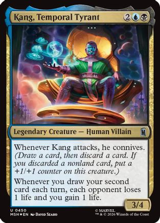 Image of Kang, Temporal Tyrant (Surge Foil) (MSH-450) - Marvel Super Heroes Foil